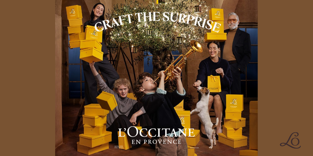 sfeerfoto l'Occitane
Craft the surprise
